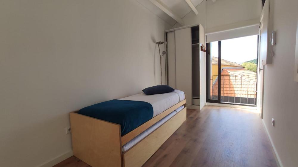 Cosy studio 1 trundle bed with balcony in Porto